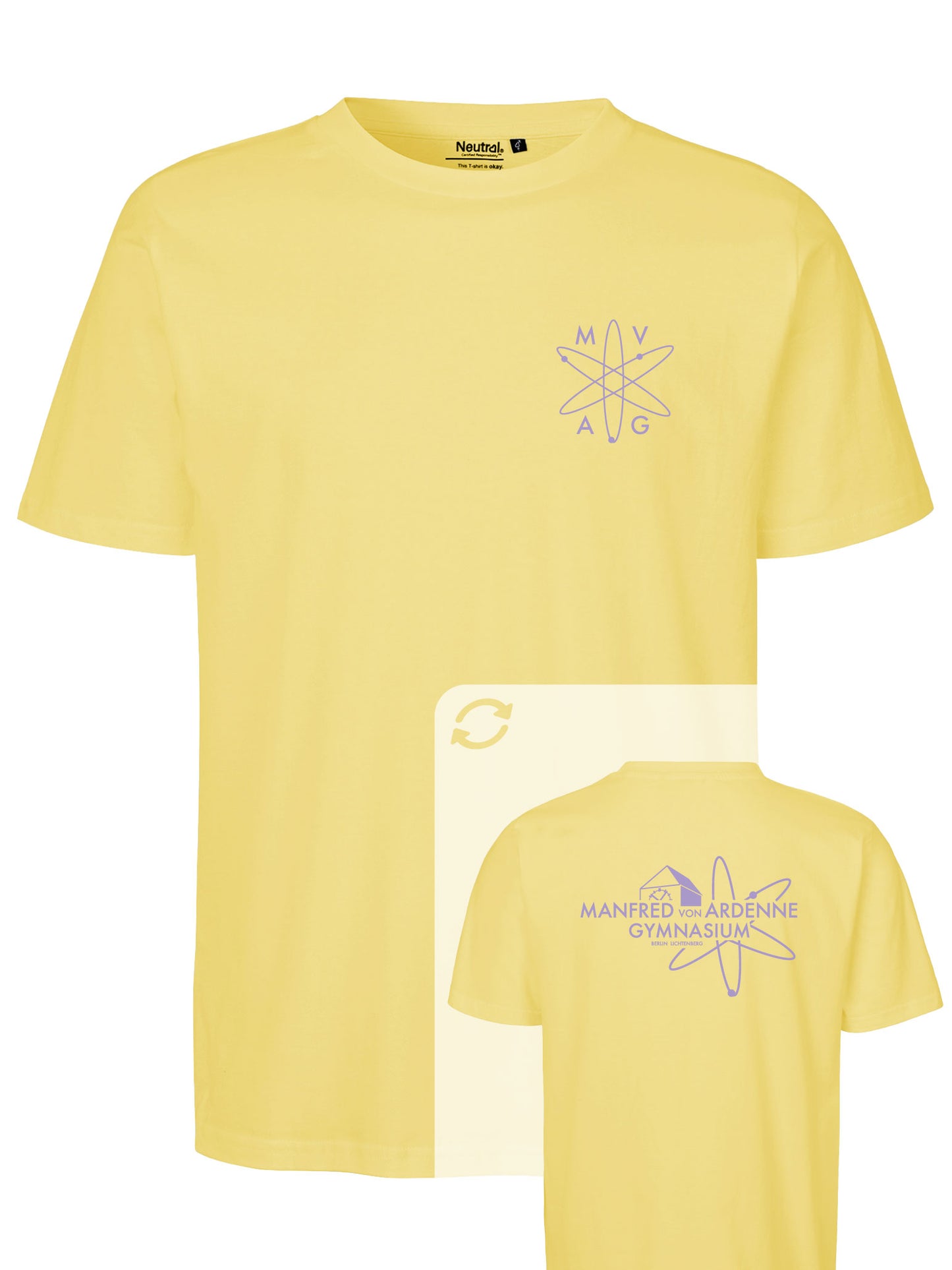 T-Shirt "Ardenne New" Gelb