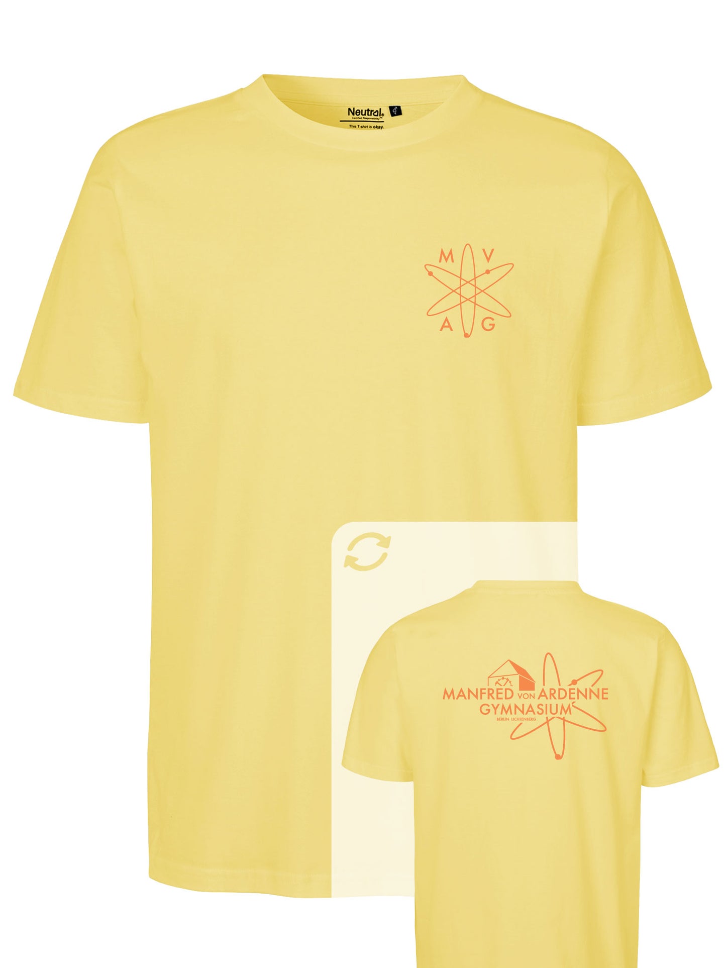T-Shirt "Ardenne New" Gelb
