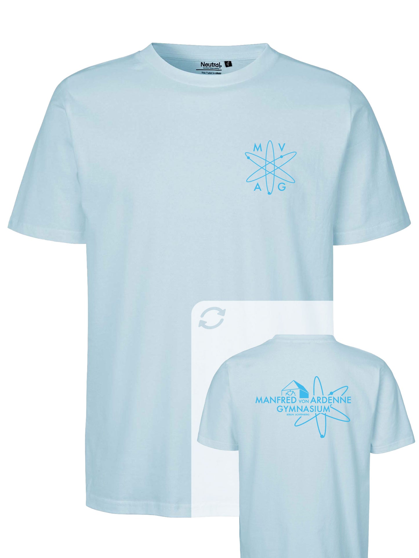 T-Shirt "Ardenne New" Hellblau