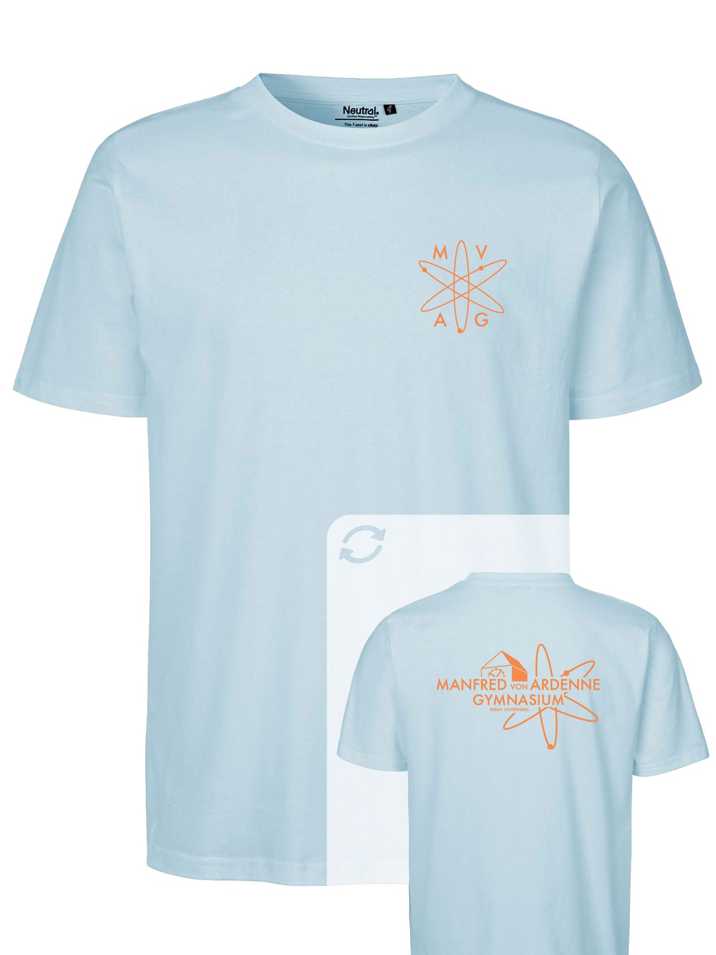 T-Shirt "Ardenne New" Hellblau