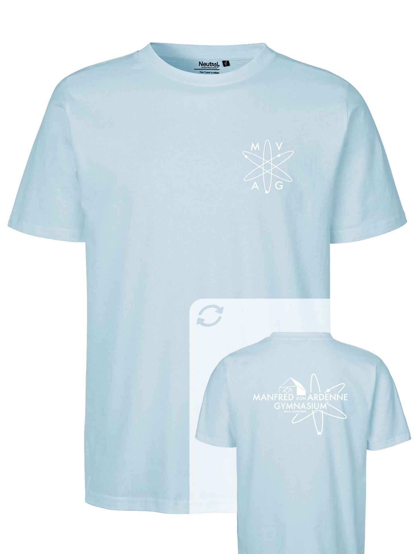 T-Shirt "Ardenne New" Hellblau