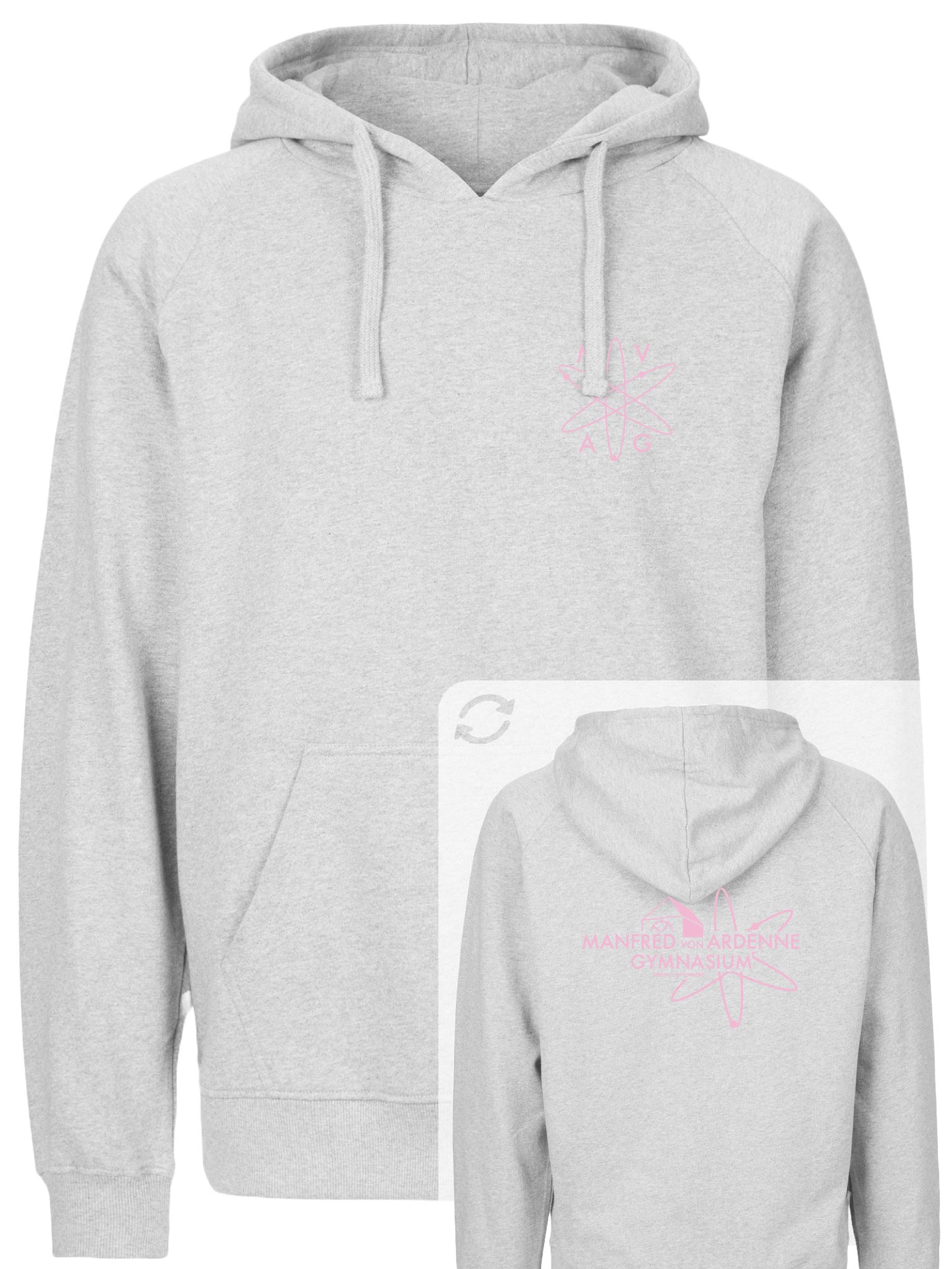 Hoodie "Ardenne New" Grau