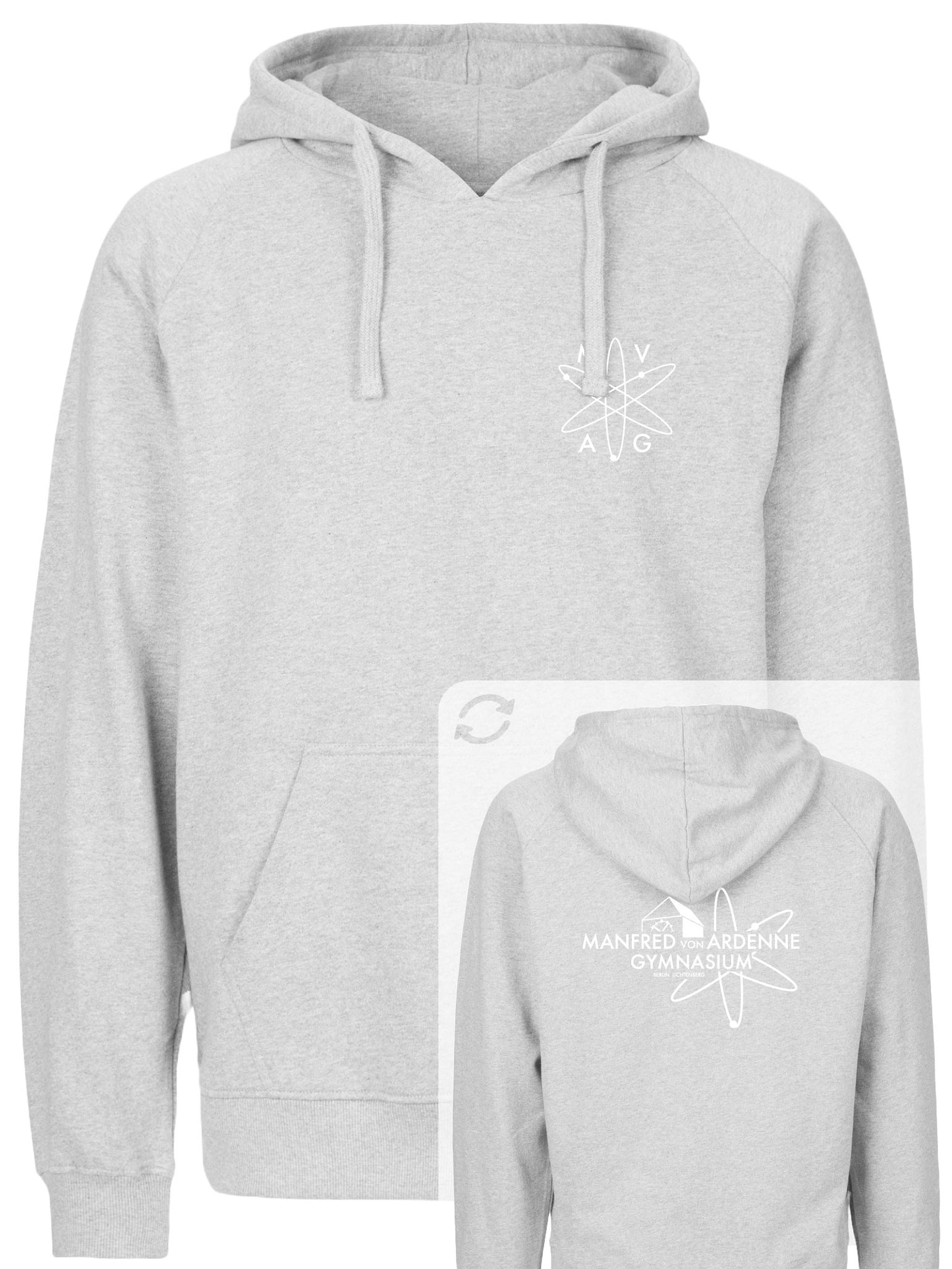 Hoodie "Ardenne New" Grau