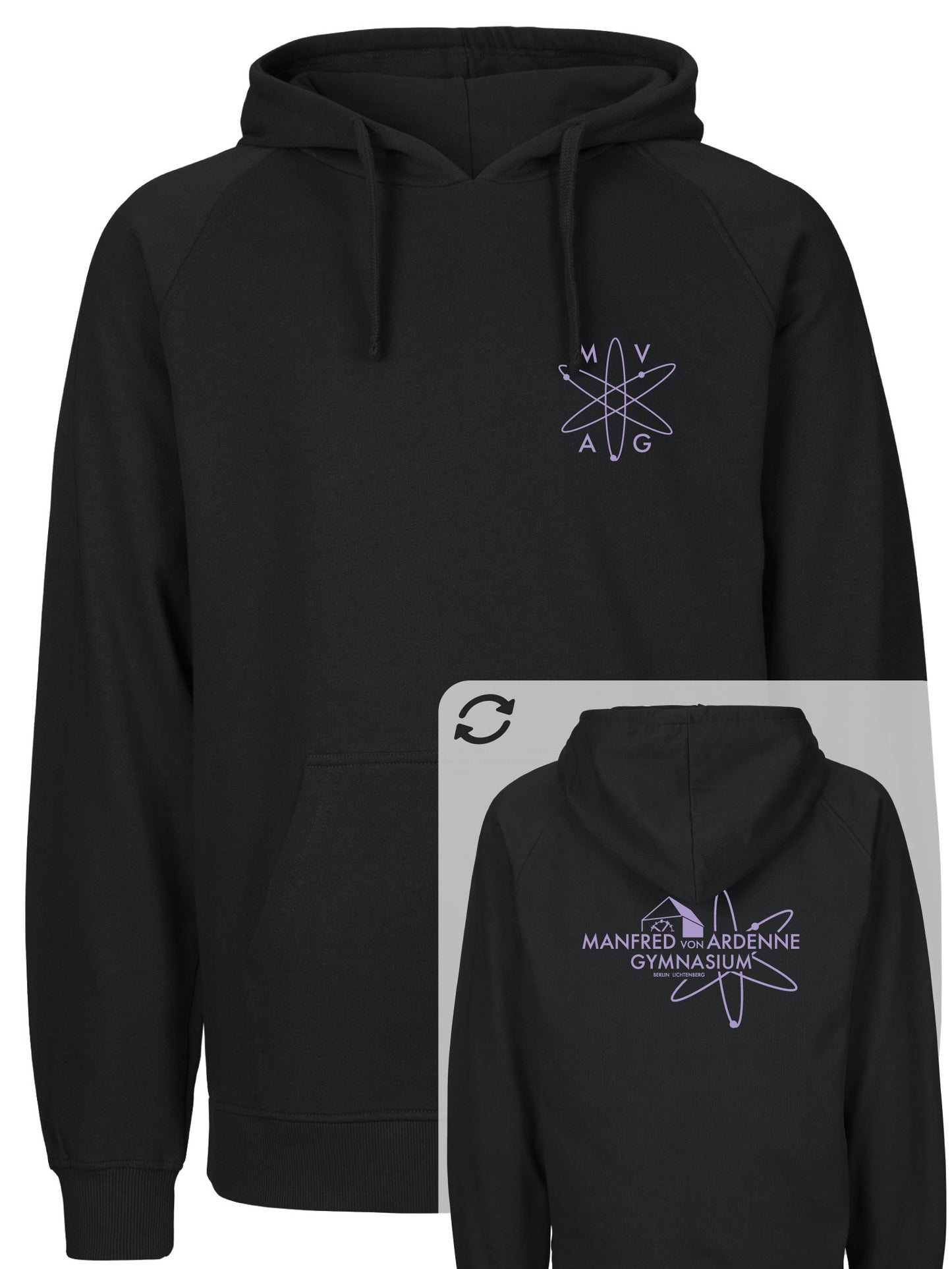 Hoodie "Ardenne New" Schwarz