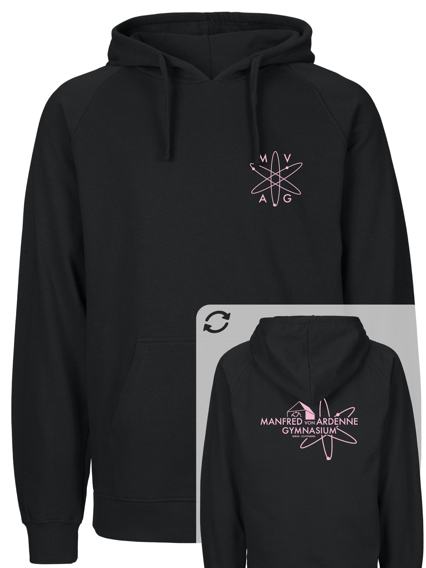 Hoodie "Ardenne New" Schwarz