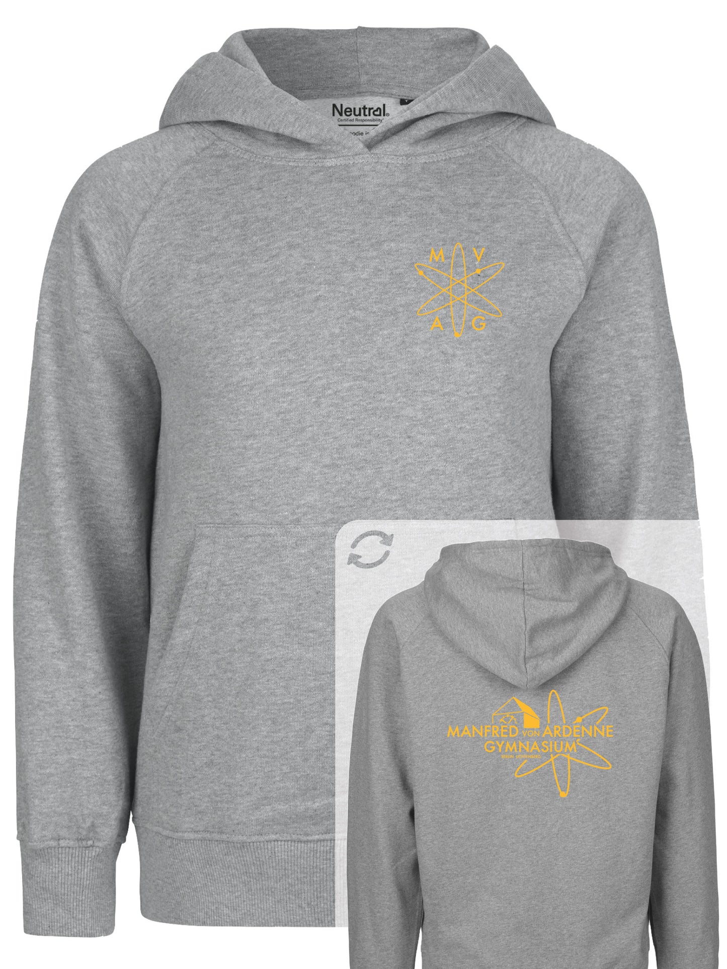 Starter Hoodie "Ardenne New" Grau