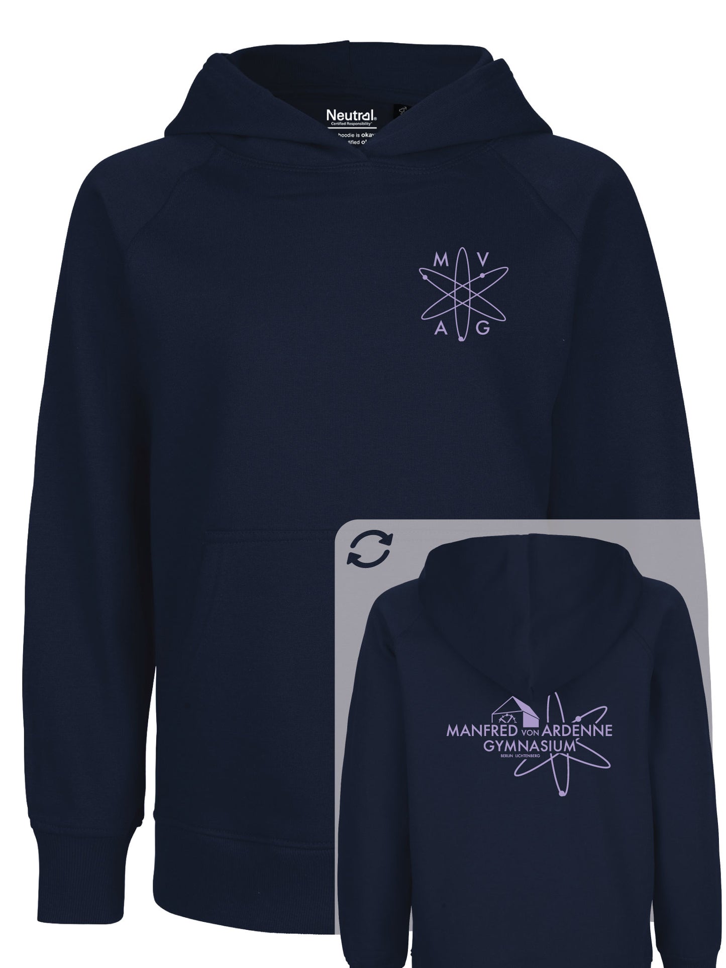 Starter Hoodie "Ardenne New" Navy