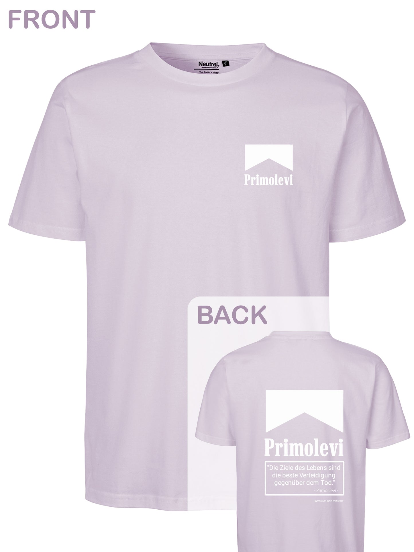 Primo Levi T-Shirt "Marlboro"