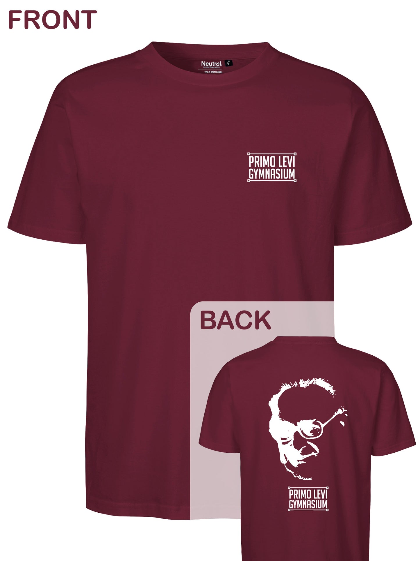 Primo Levi T-Shirt "Primo Face"