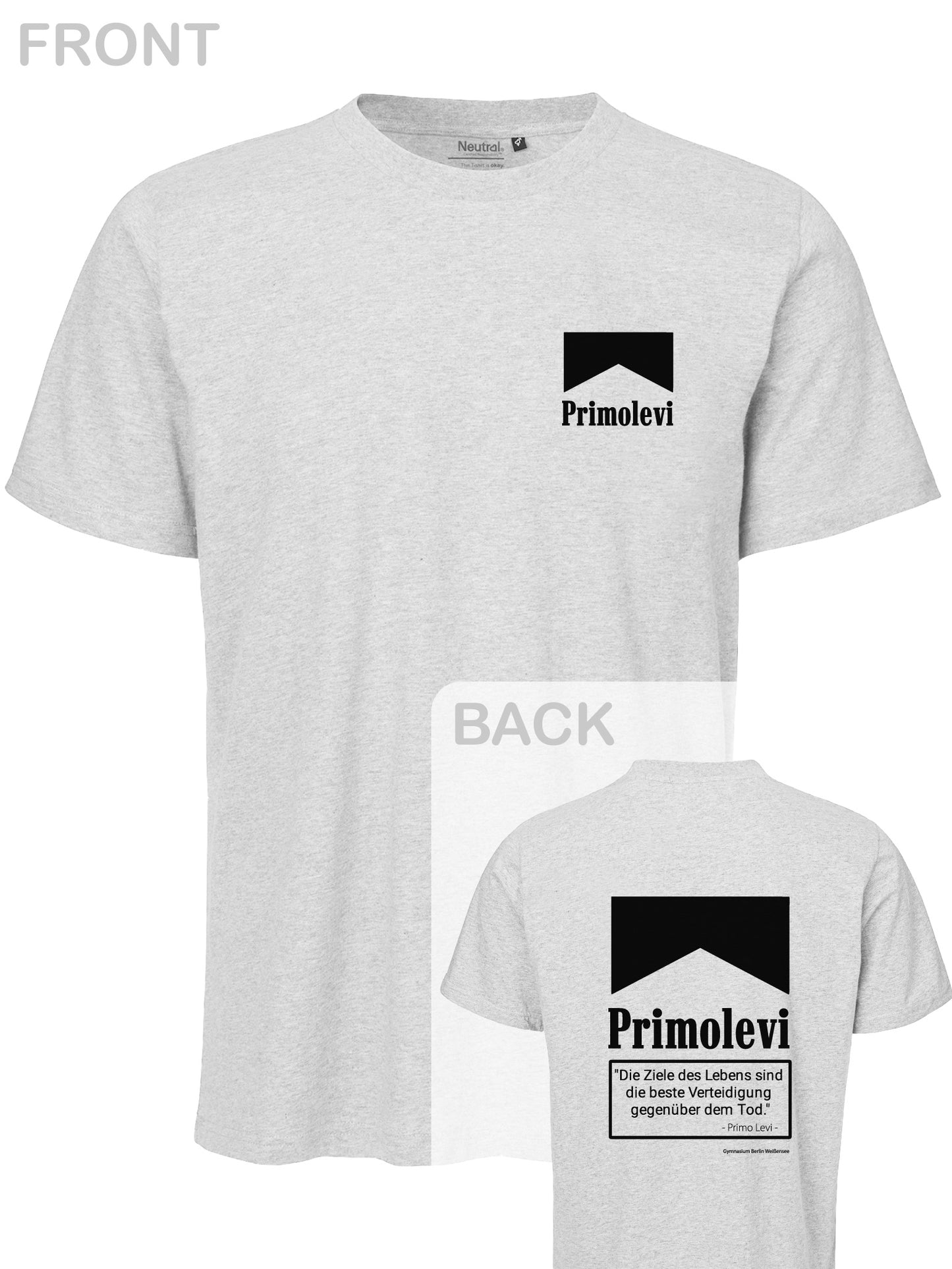 Primo Levi T-Shirt "Marlboro"