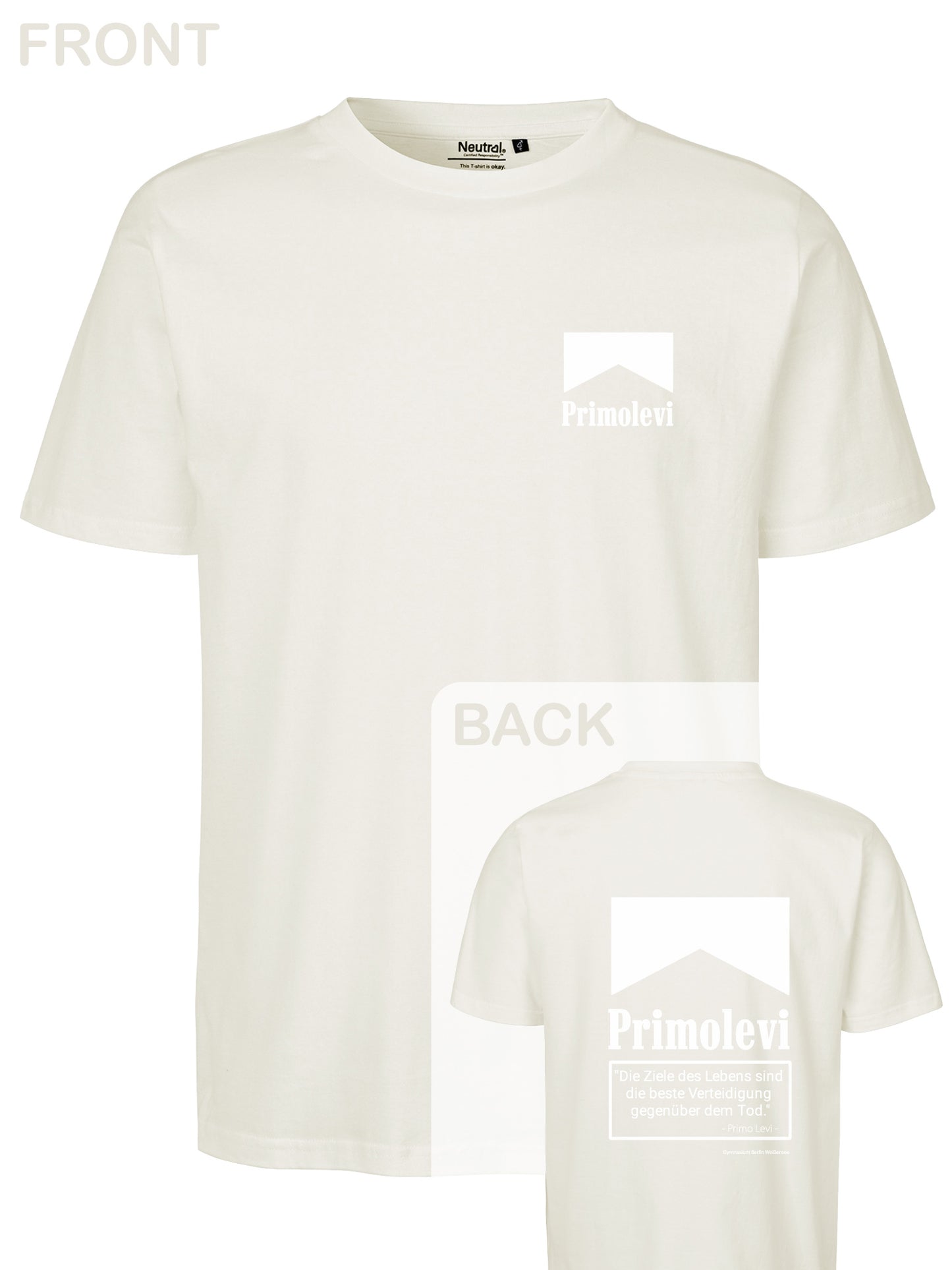 Primo Levi T-Shirt "Marlboro"