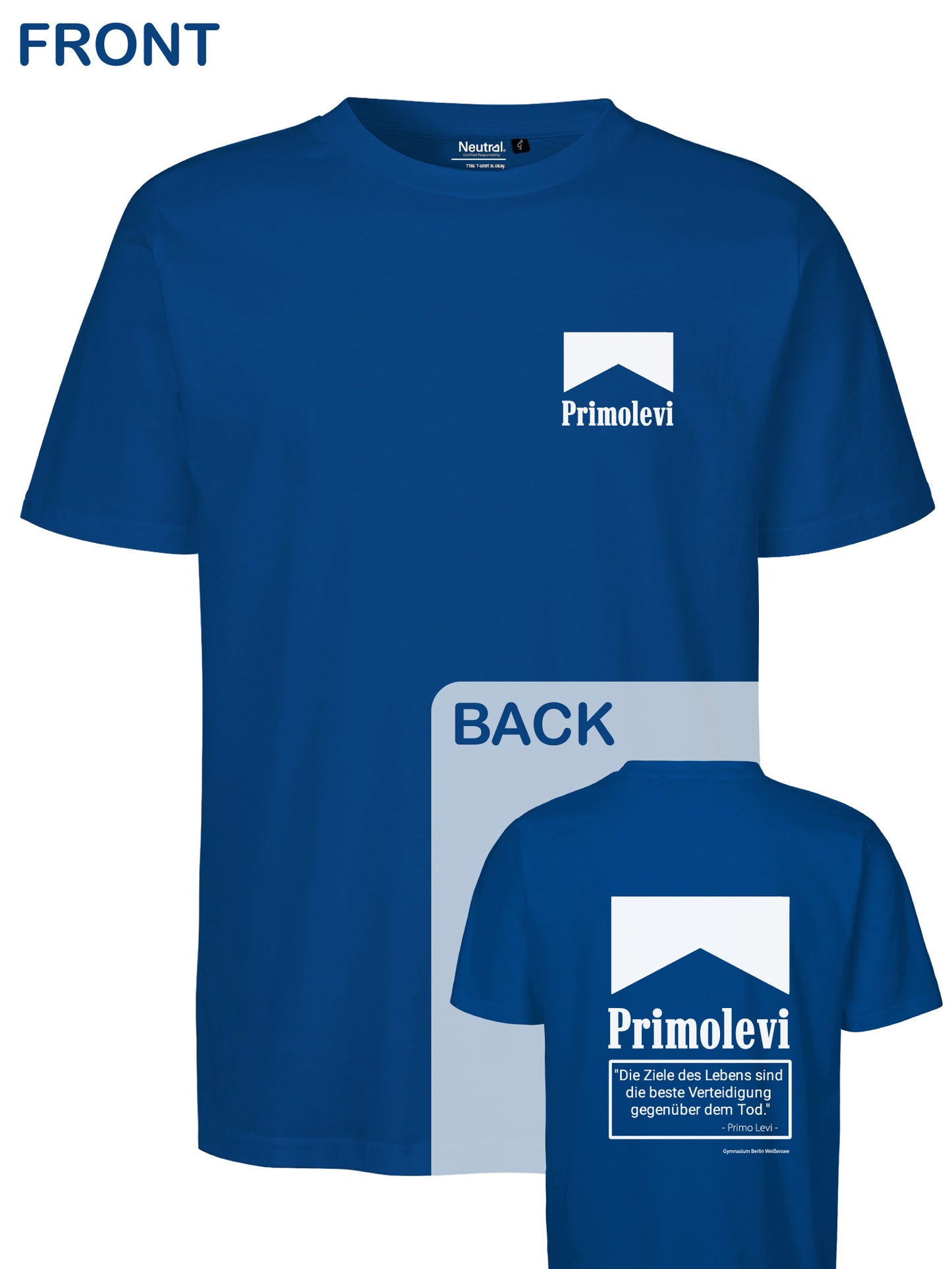 Primo Levi T-Shirt "Marlboro"