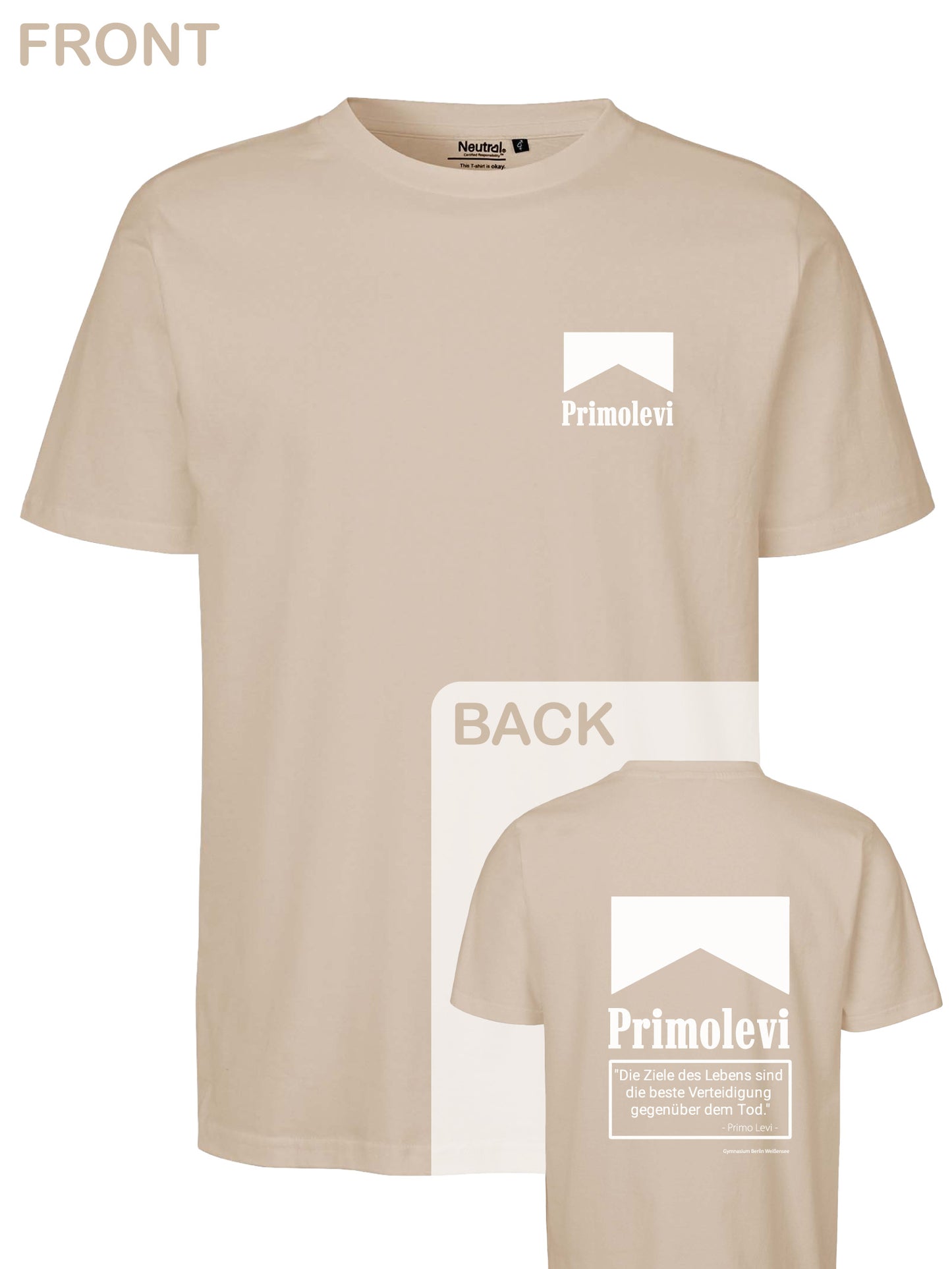 Primo Levi T-Shirt "Marlboro"