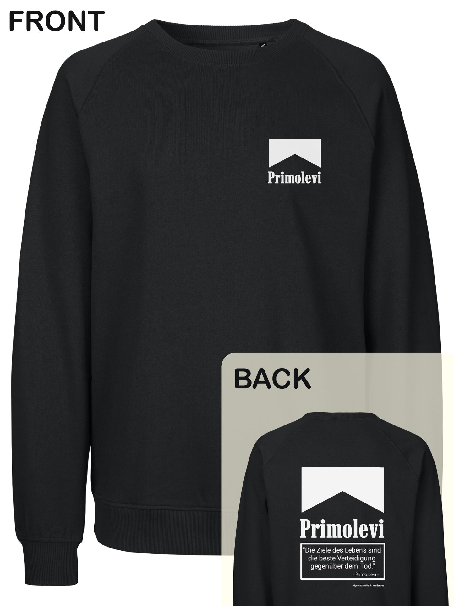 Primo Levi Sweatshirt "Marlboro"