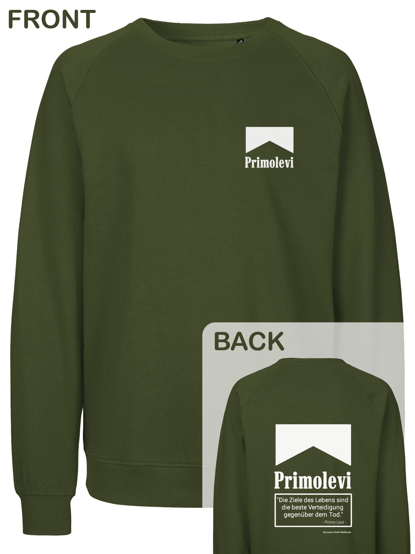 Primo Levi Sweatshirt "Marlboro"