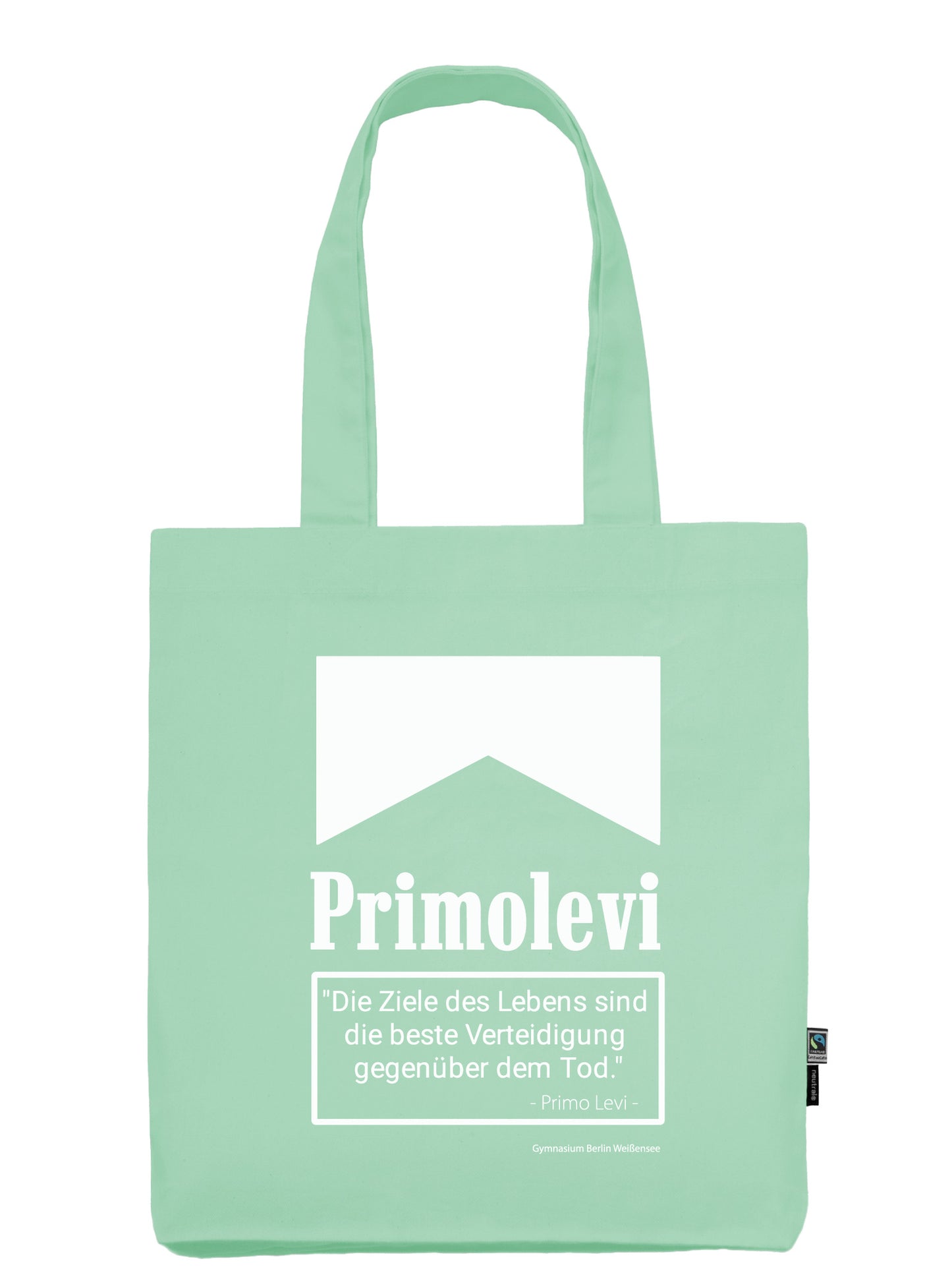 Primo Levi Twill Beutel
