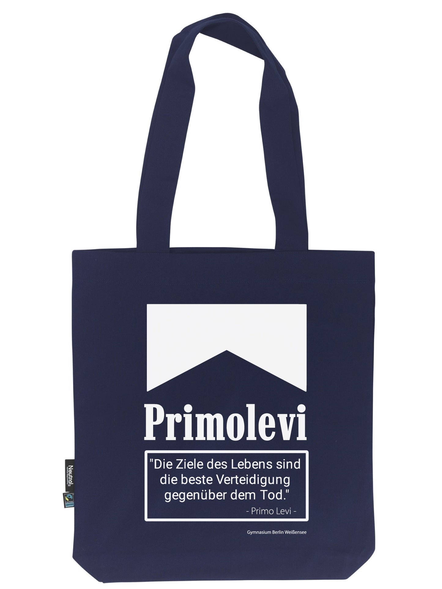 Primo Levi Twill Beutel