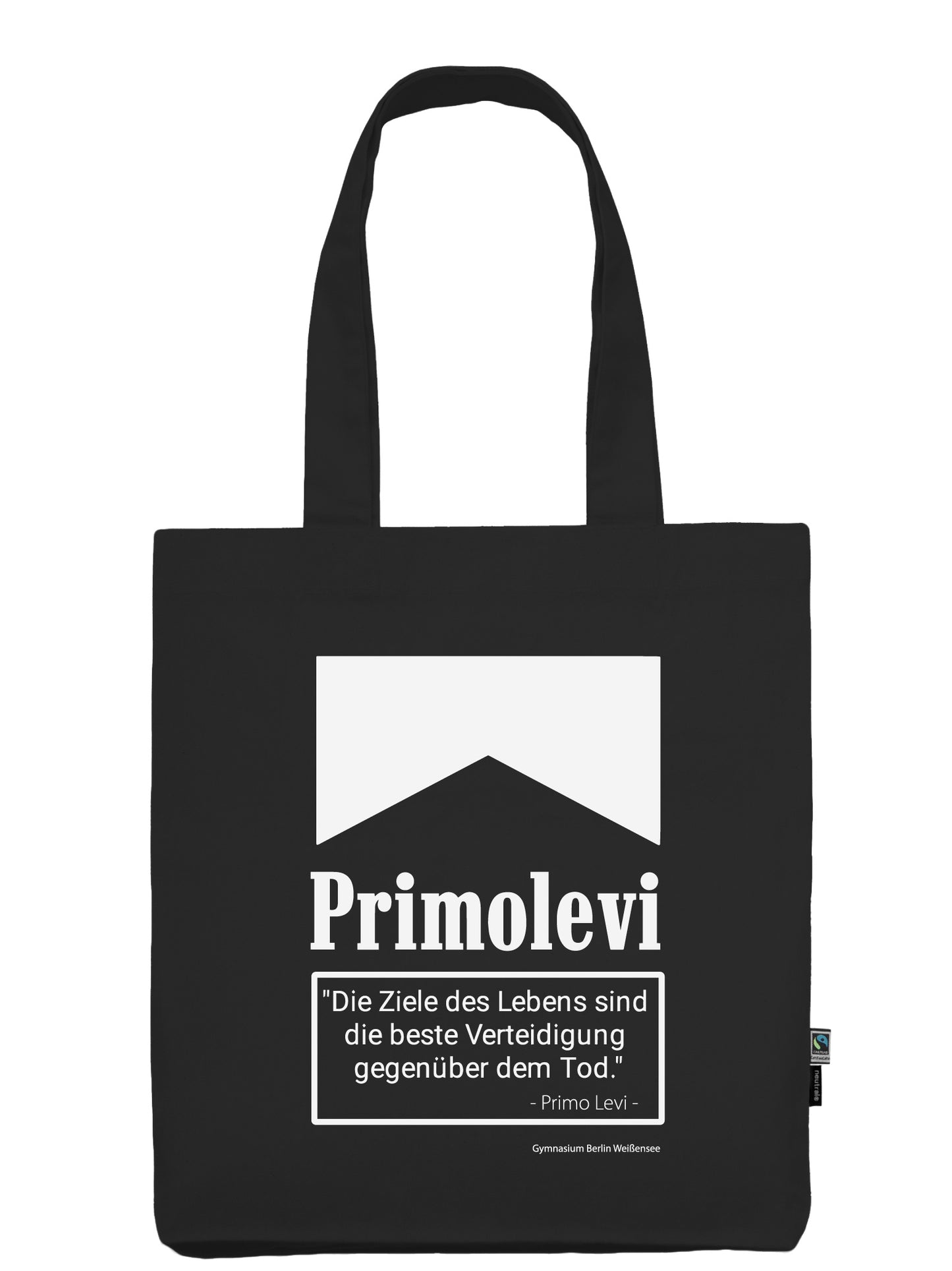 Primo Levi Twill Beutel