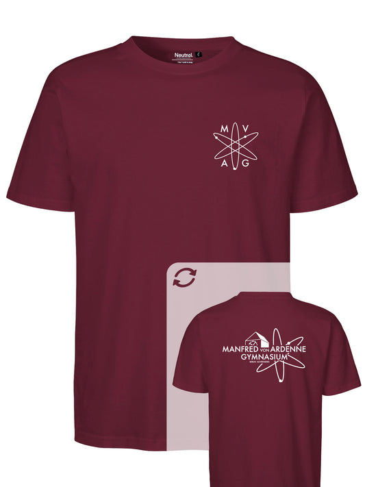 T-Shirt "Ardenne New" Bordeaux