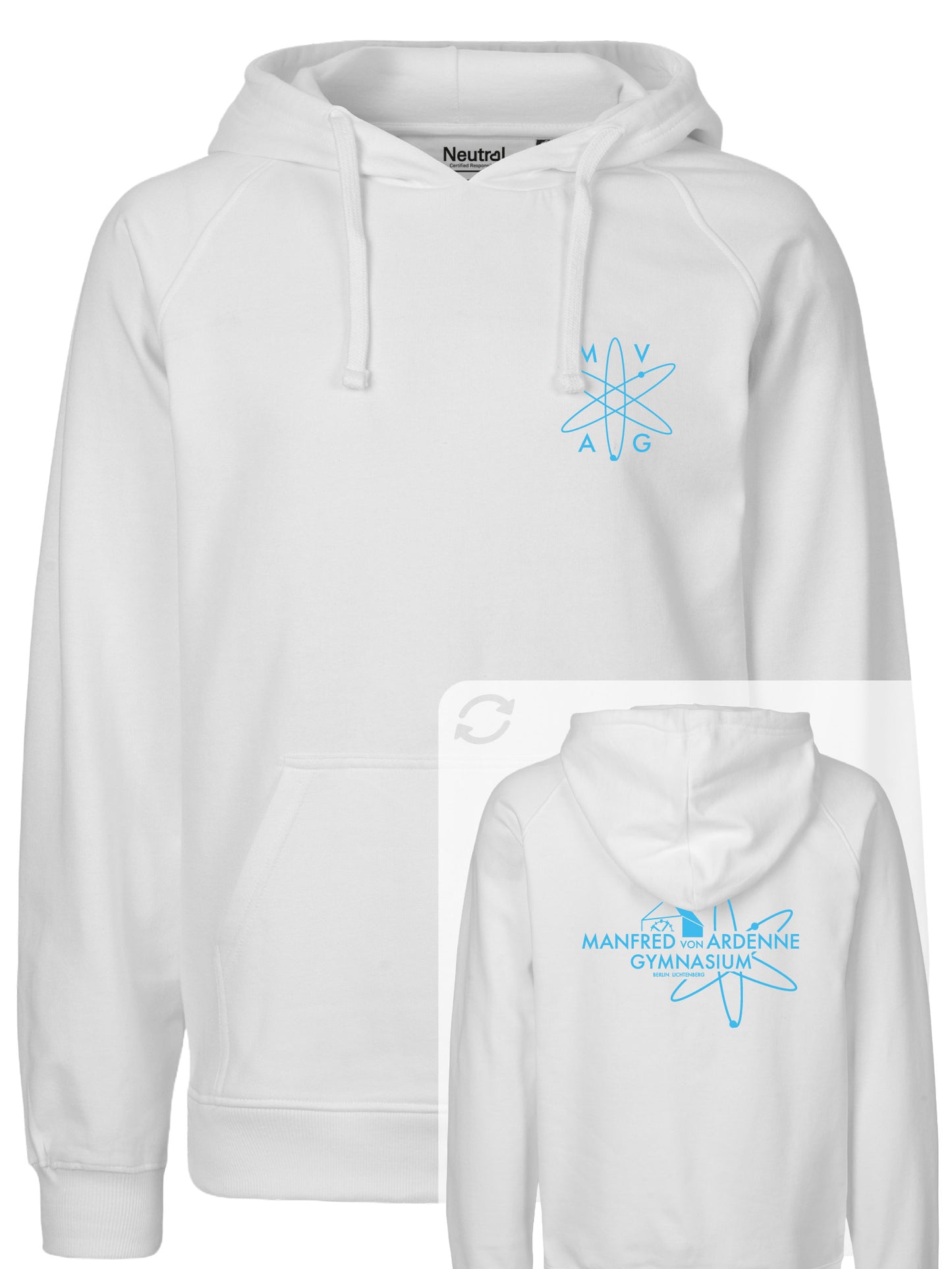 Hoodie "Ardenne New" (S-XL) 🌱