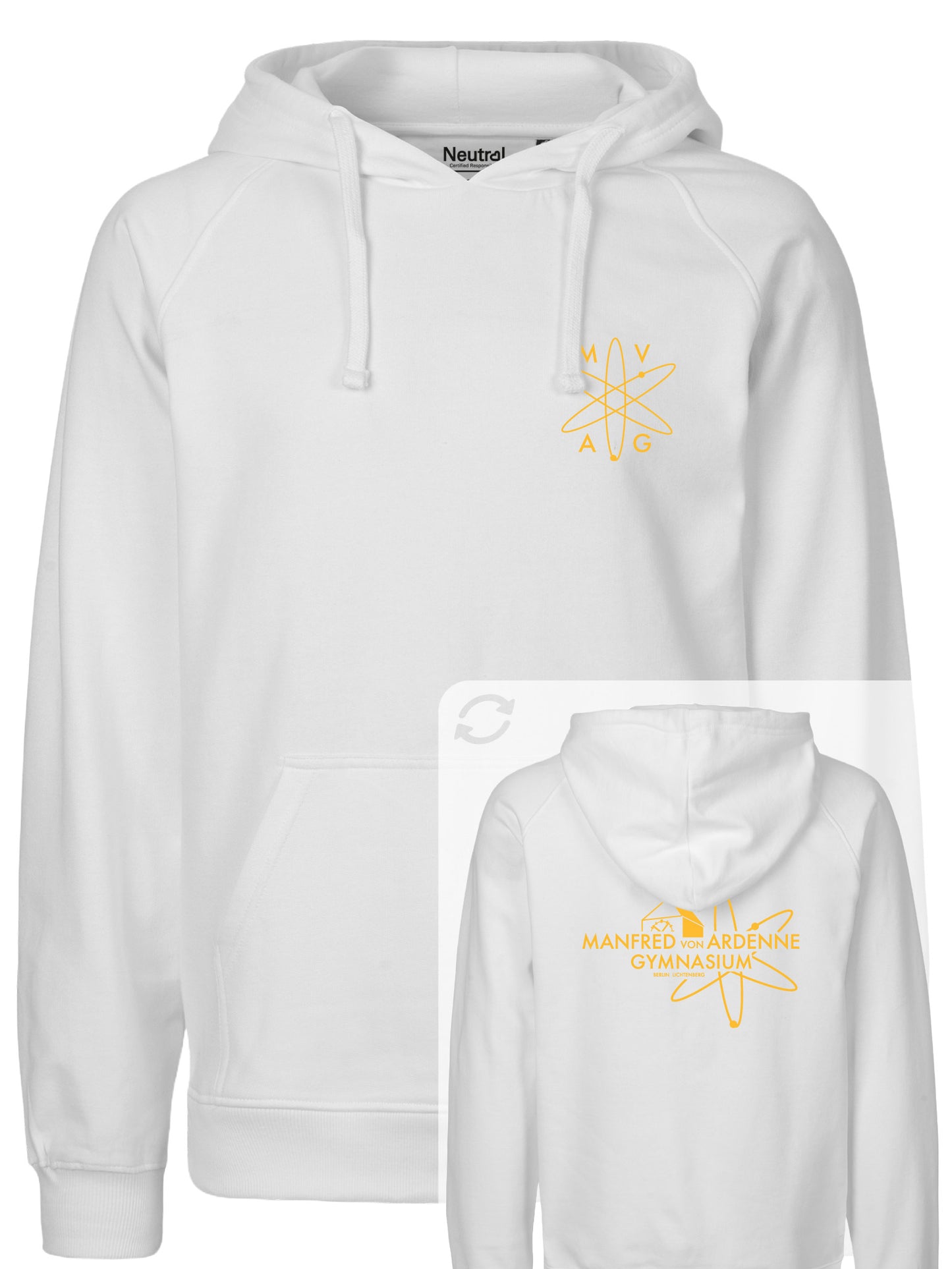 Hoodie "Ardenne New" (S-XL) 🌱