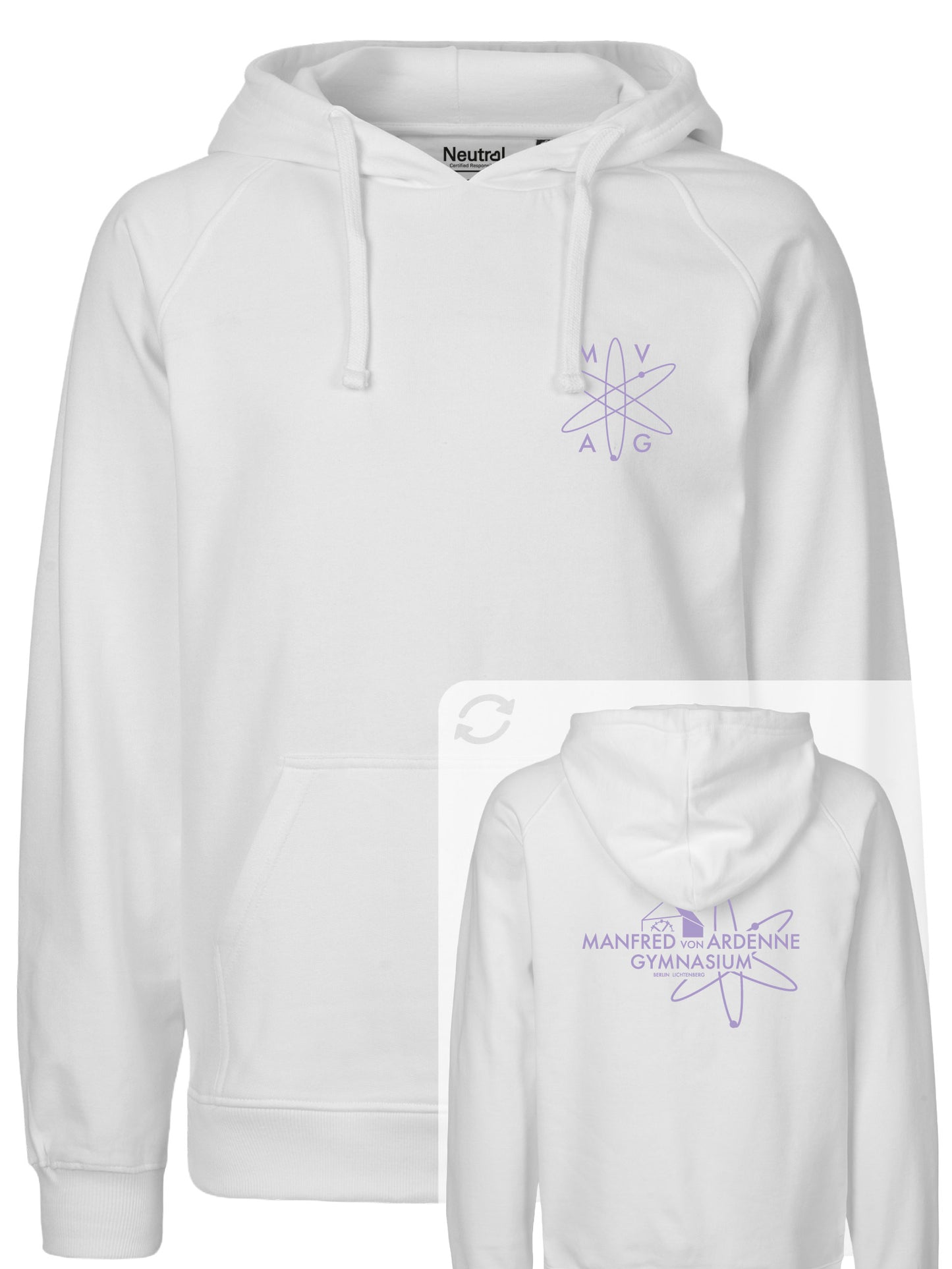 Hoodie "Ardenne New" (S-XL) 🌱