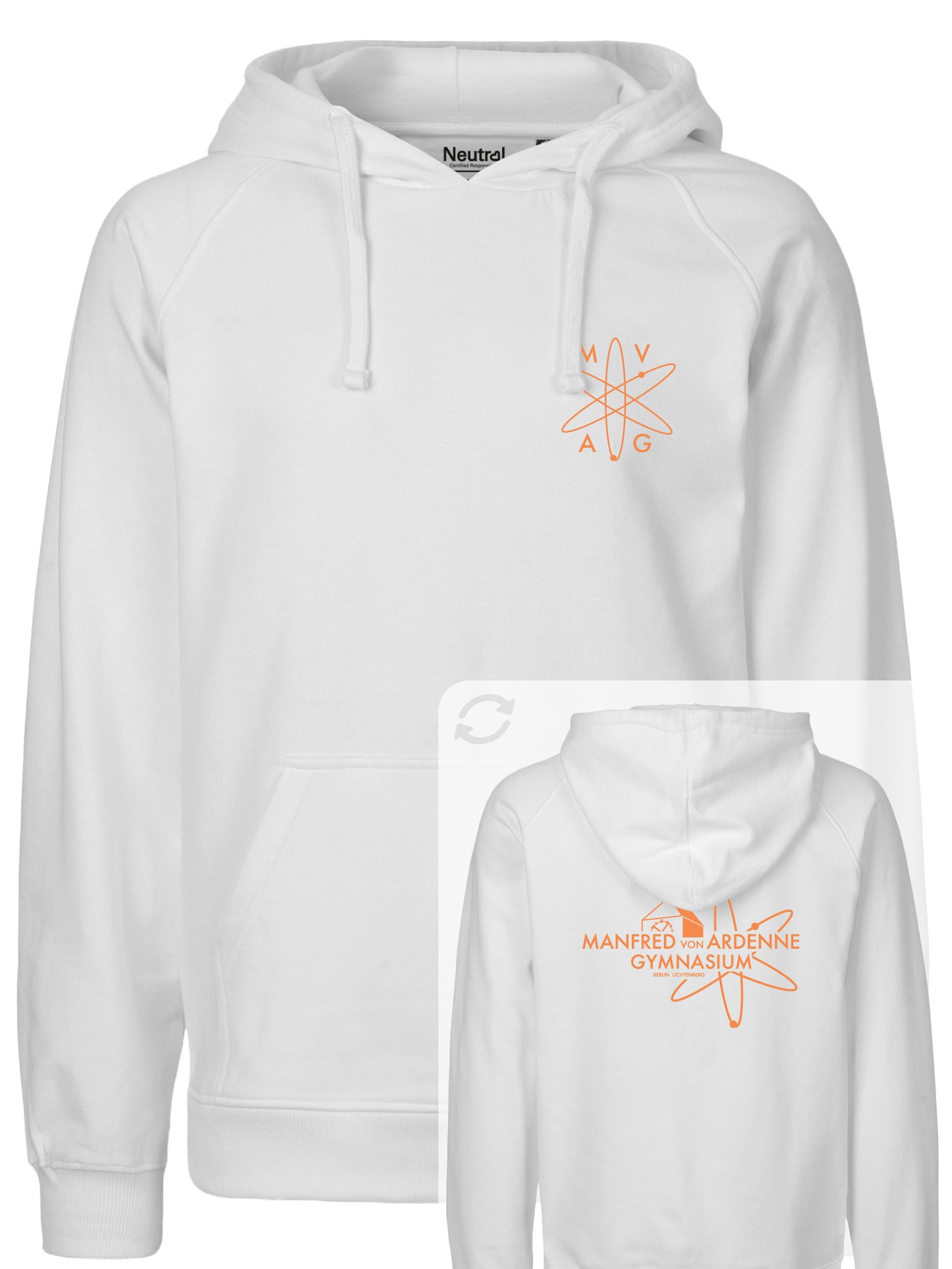 Hoodie "Ardenne New" (S-XL) 🌱