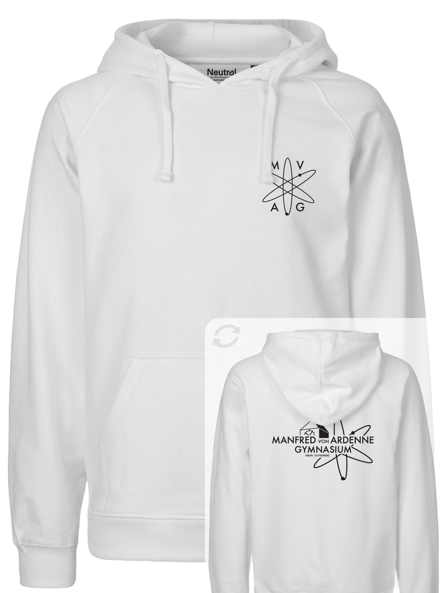 Hoodie "Ardenne New" (S-XL) 🌱