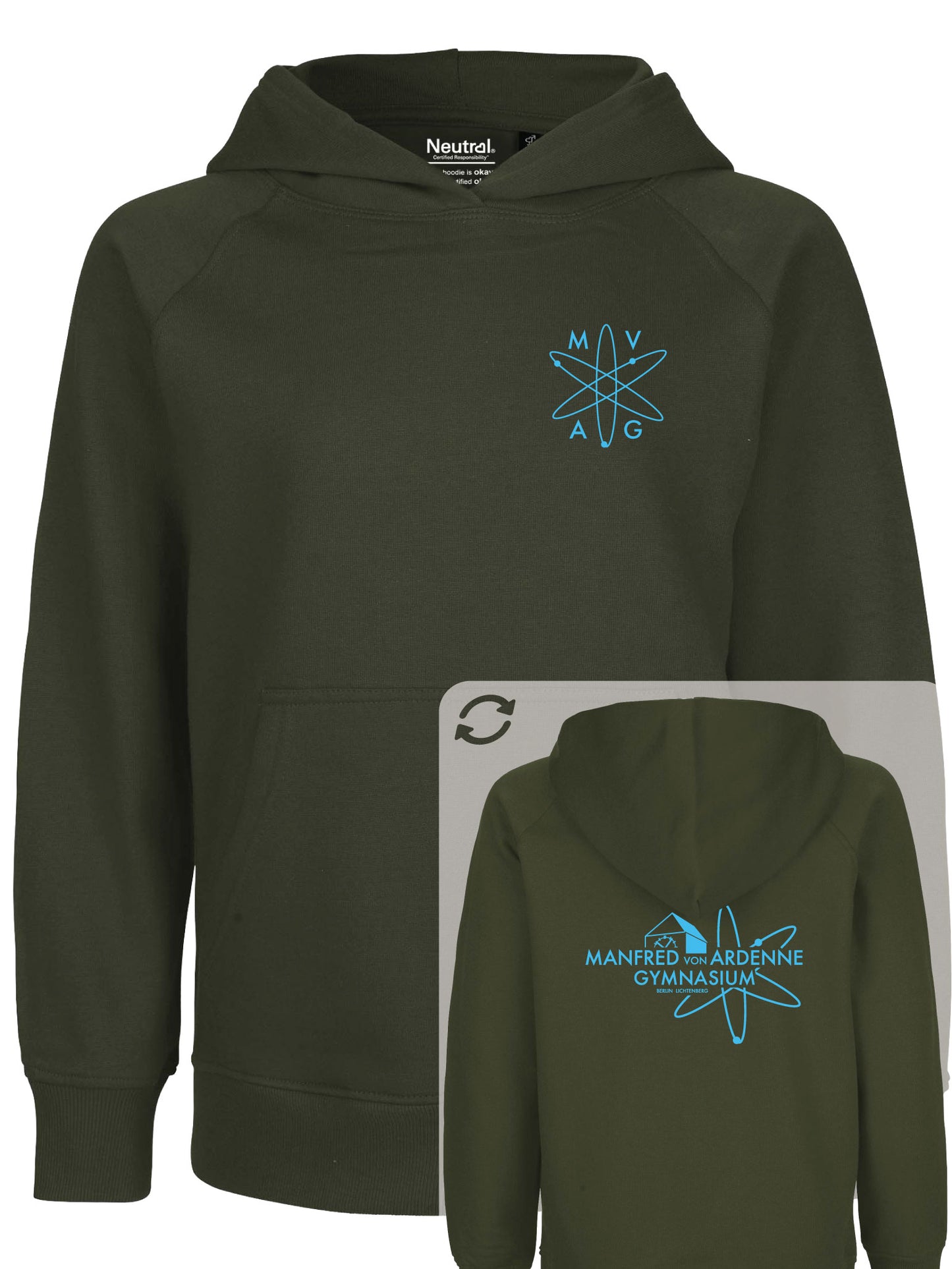 Hoodie "Ardenne New" (140-158) 🌱