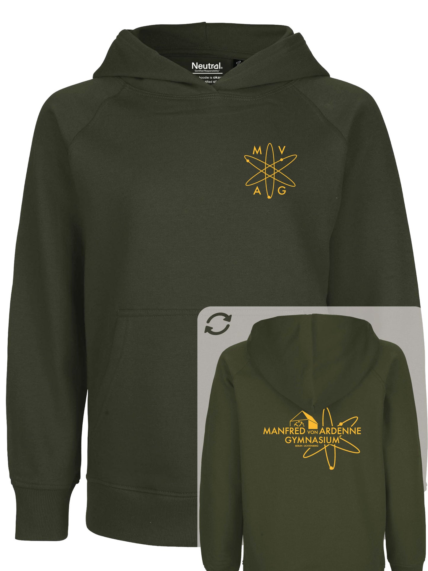 Hoodie "Ardenne New" (140-158) 🌱