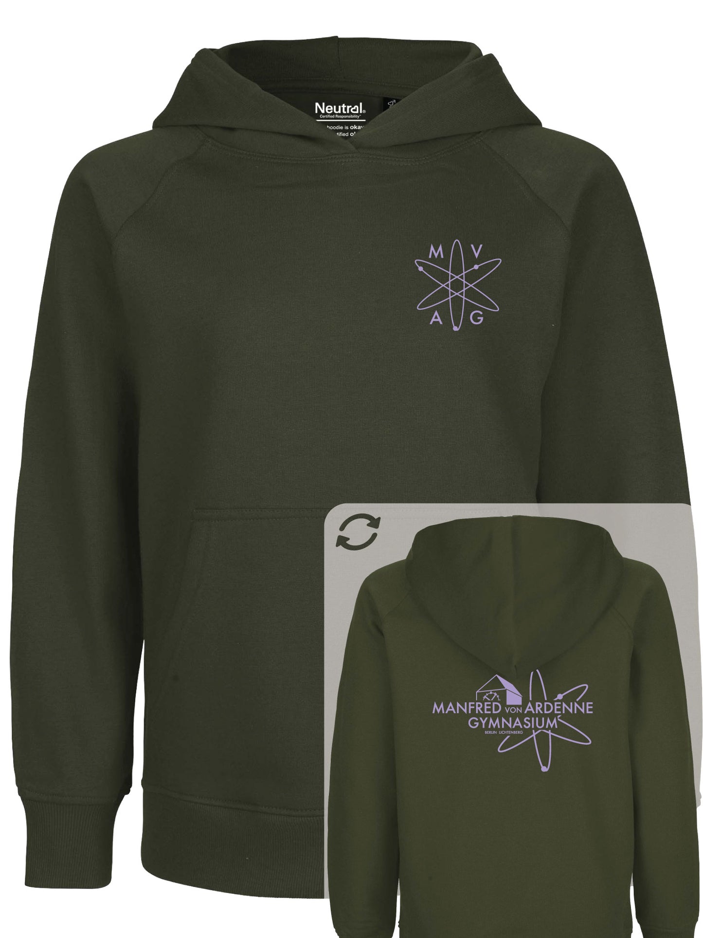Hoodie "Ardenne New" (140-158) 🌱