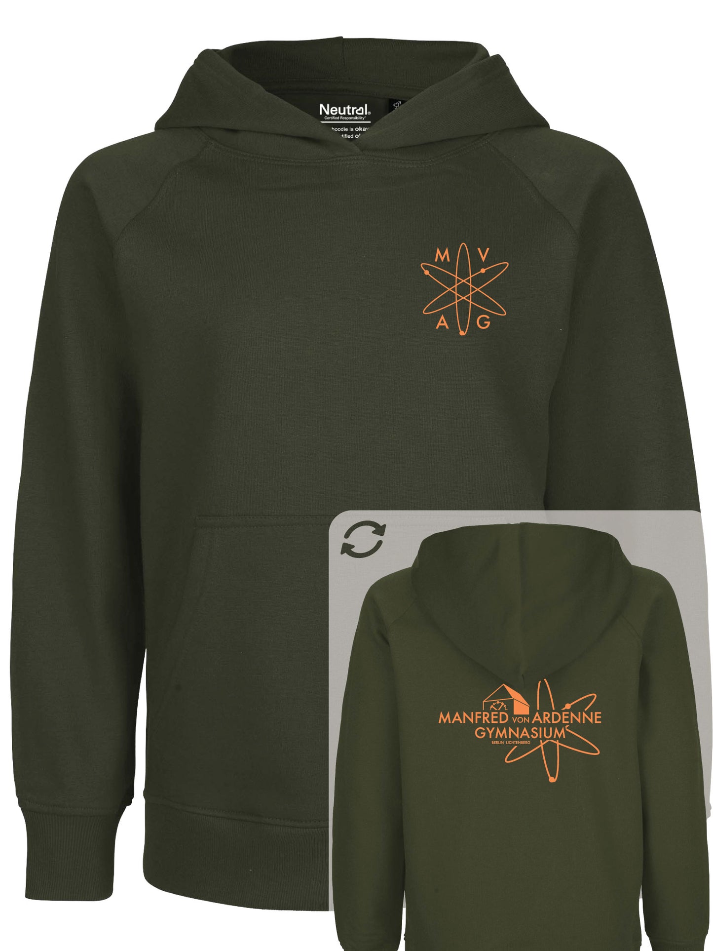 Hoodie "Ardenne New" (140-158) 🌱