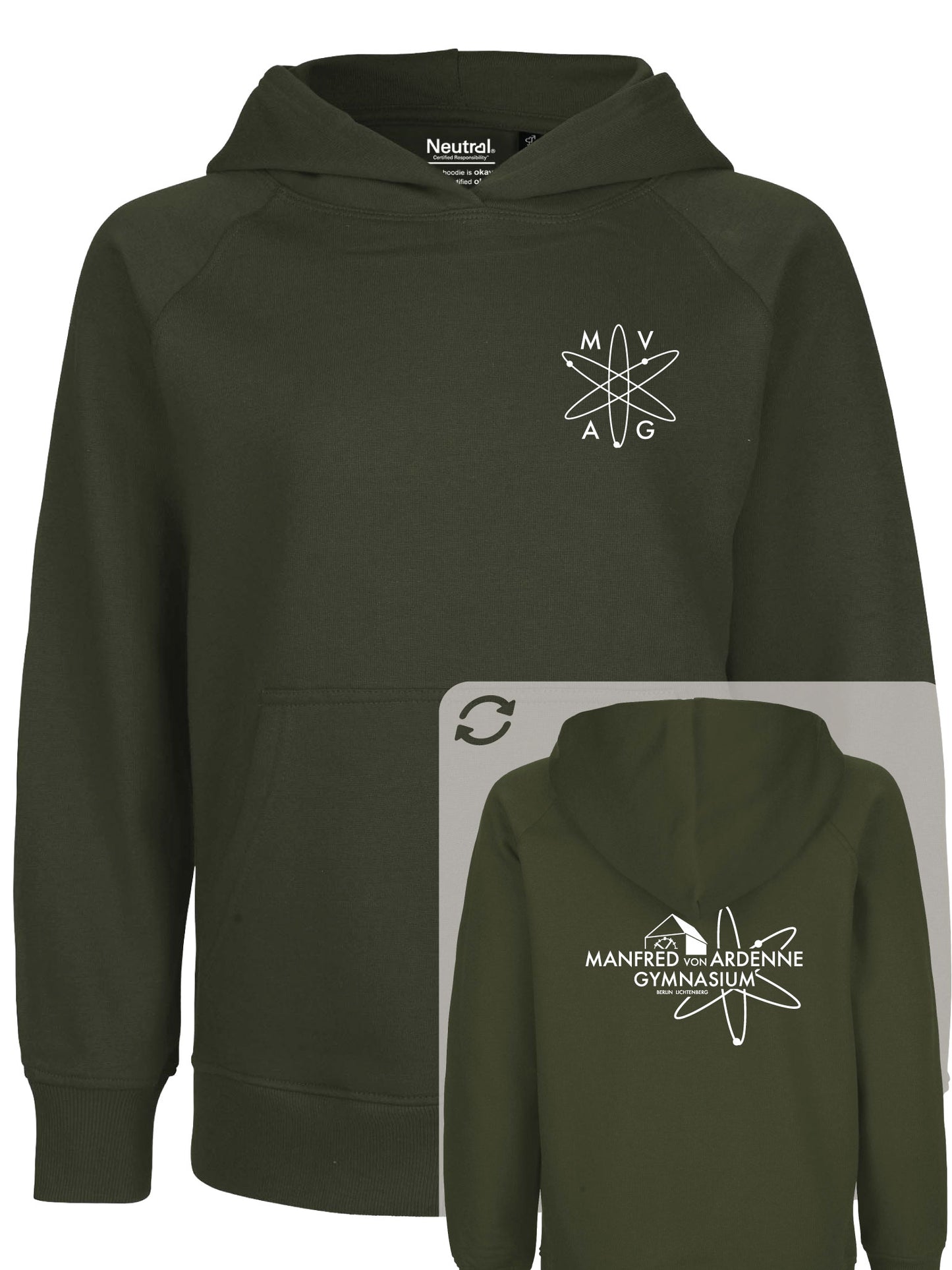 Hoodie "Ardenne New" (140-158) 🌱